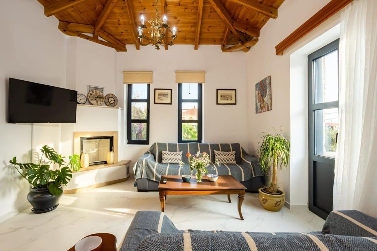 Stoúpa Mani Stone Built Home A Breath Away To The Sea מראה חיצוני תמונה