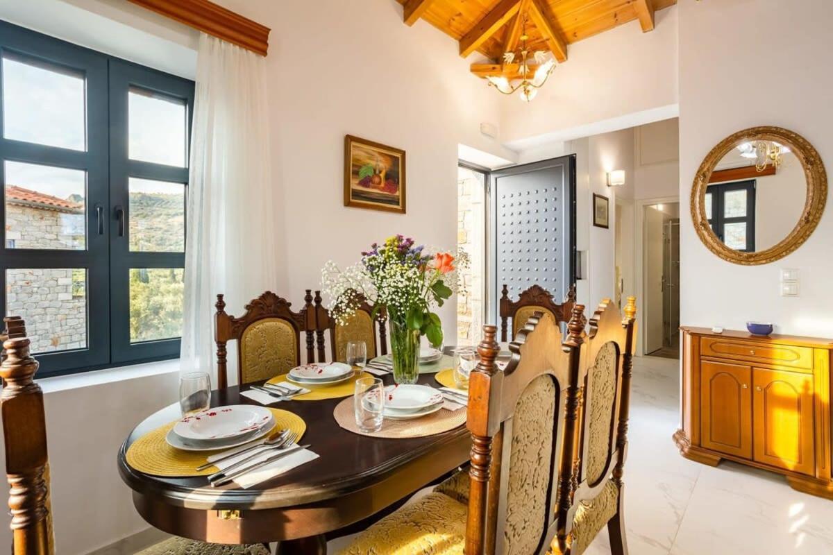Stoúpa Mani Stone Built Home A Breath Away To The Sea מראה חיצוני תמונה